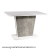 calipso kinyitható bővíthető szürke fehér beton asztal étkezőasztal