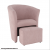 rose fotel puffal